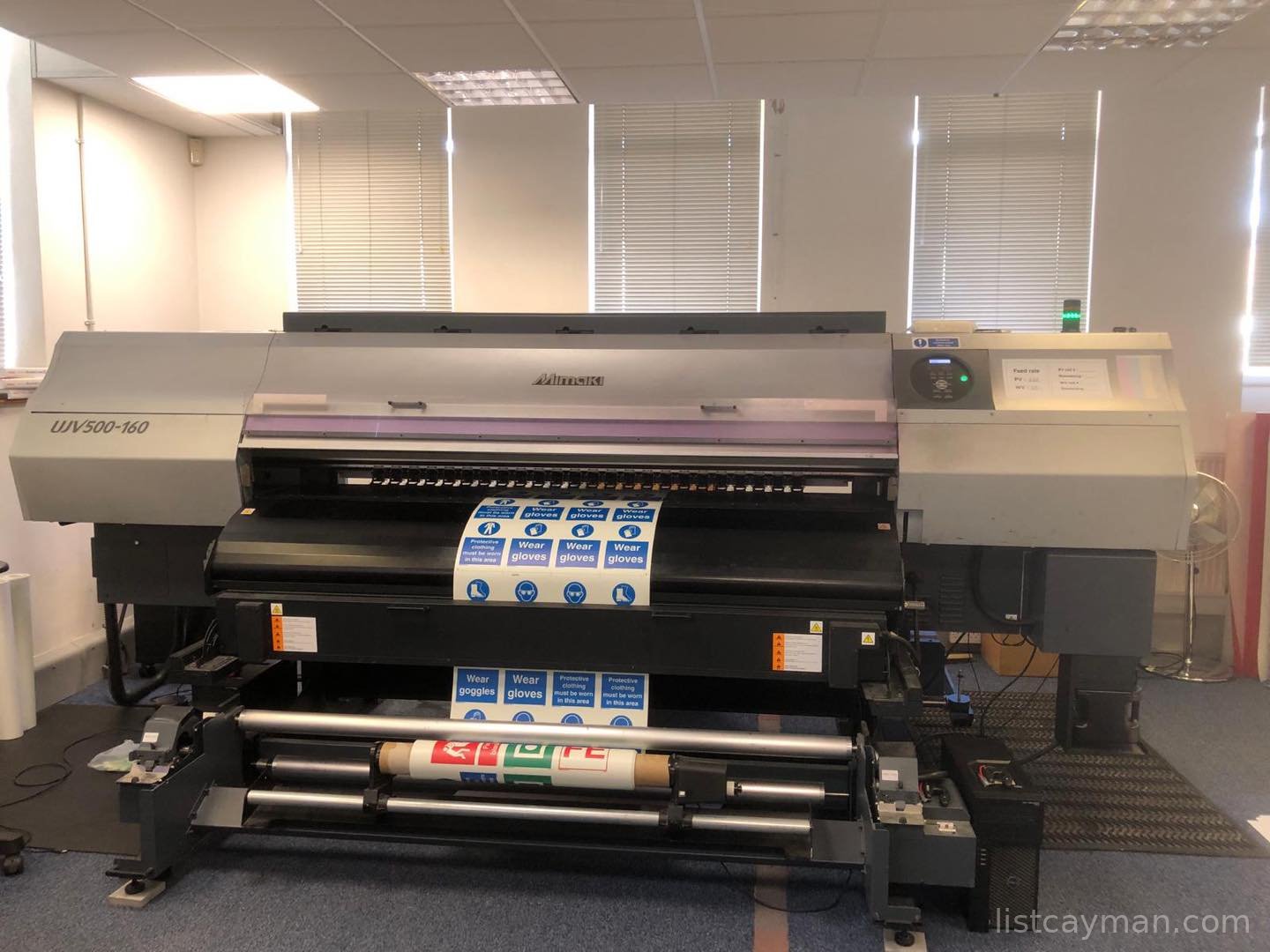 Mimaki UJV500-160 Roll-to-Roll LED UV Inkjet Printer photo 2