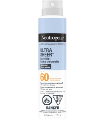 Neutrogena Ultra Sheer Sunscreen SPF 70