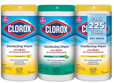 Clorox Disinfecting Wipes (3 Pack)